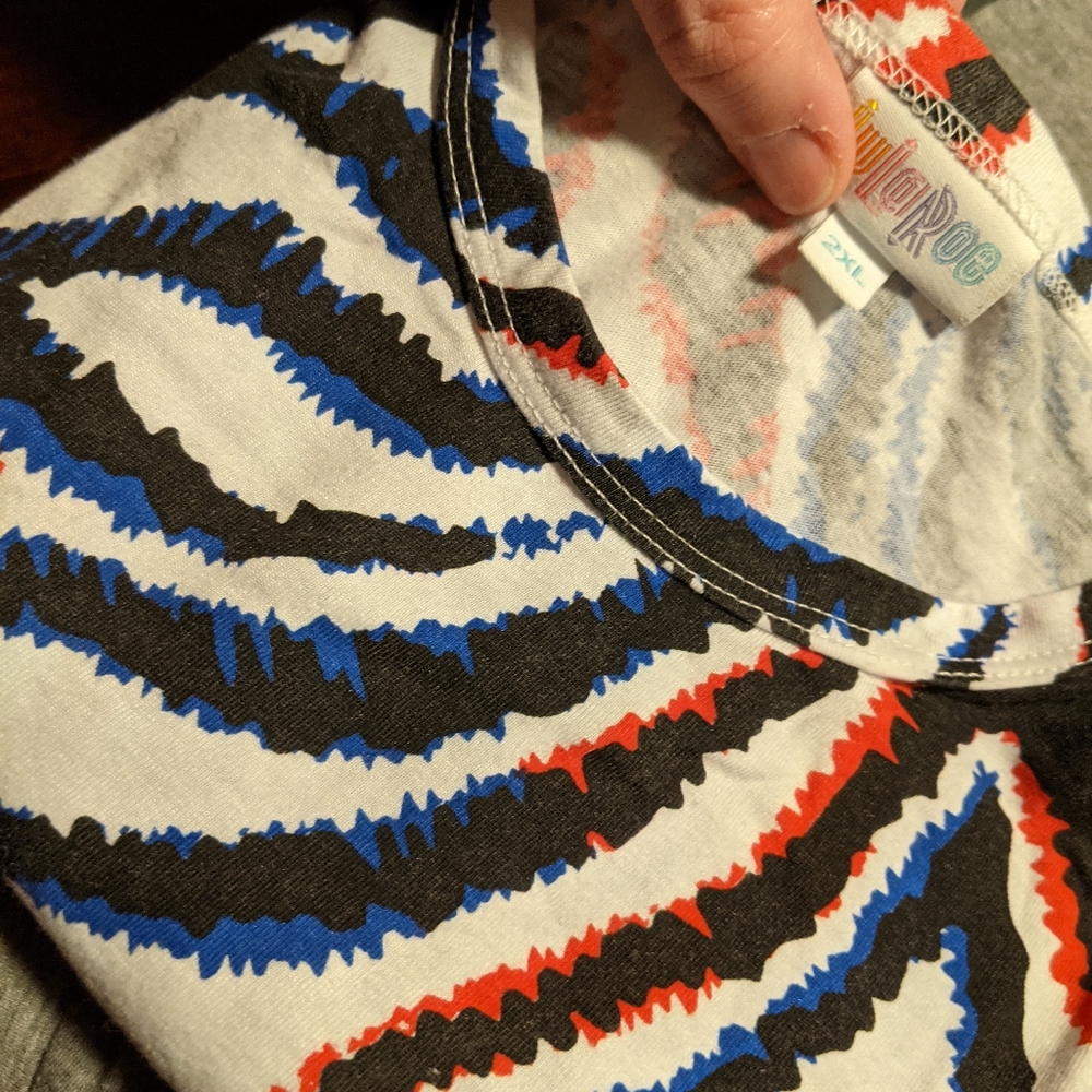 LLR zebra shirt